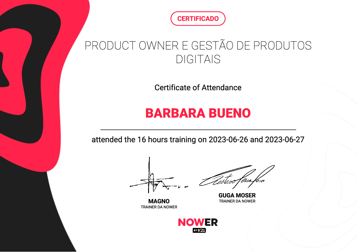 Certificado K21